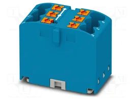 PHOENIX CONTACT PTFIX 6X2,5-G BU Conector de carril azul