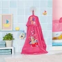 Zapf Creation Toalla de baño con capucha y toallita de mano BABY born