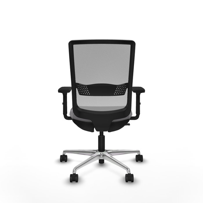 PIQUERAS Y CRESPO Silla de oficina Haches Gris con mecanismo Sincro/Traslack PIQUERAS Y CRESPO Silla de oficina Haches Gris con mecanismo Sincro/Traslack
