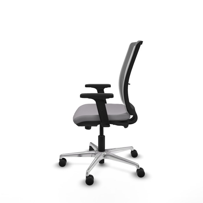 PIQUERAS Y CRESPO Silla de oficina Haches Gris con mecanismo Sincro/Traslack PIQUERAS Y CRESPO Silla de oficina Haches Gris con mecanismo Sincro/Traslack