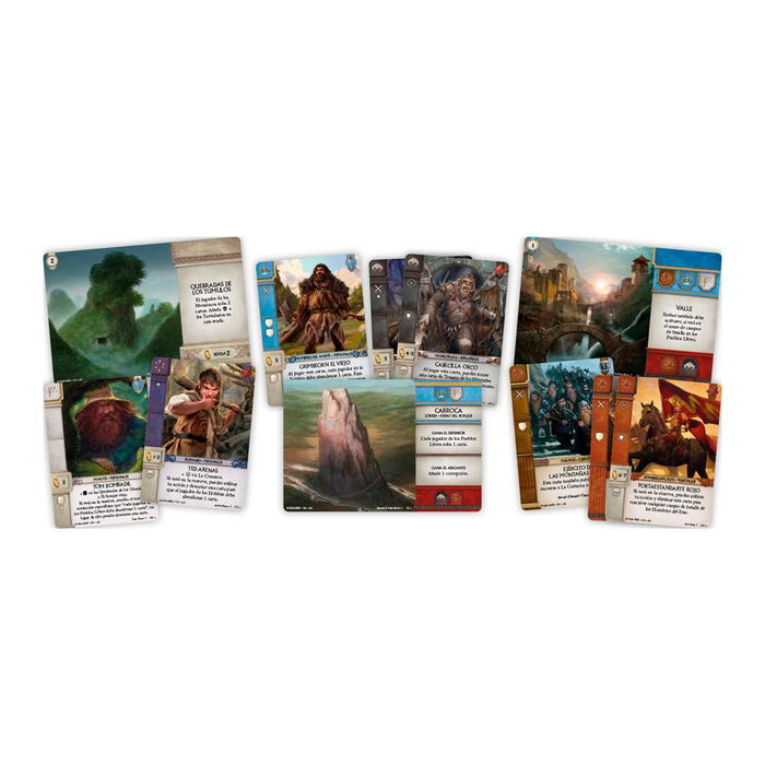 Devir Expansión Guerra del Anillo: El Juego de Cartas Fuego y Espadas - Juego de Mesa para 2 a 6 Jugadores, +13 Años, con Nuevas Facciones y Modo Escaramuzas