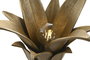 DKD Home Decor Lámpara de sobremesa en acero patinado Dorado Mate