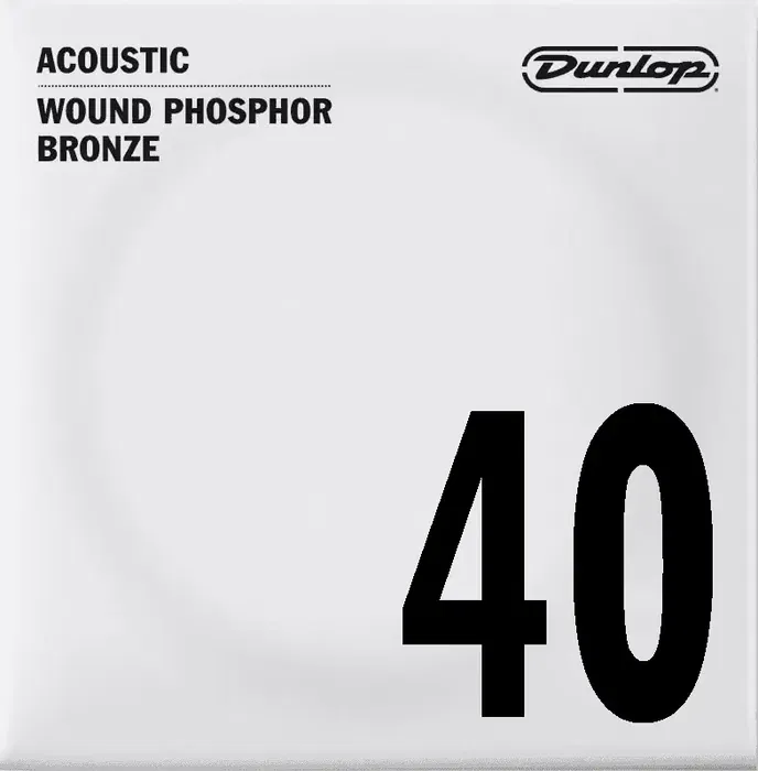 Dunlop Cuerda Acústica Phosphor Bronze .040 Set de 12 (Set de 12)