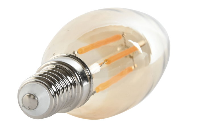 DKD Home Decor Bombilla LED Cristal Lágrima Ahumada E14 400 Lumens DKD Home Decor Bombilla LED Cristal Lágrima Ahumada E14 400 Lumens
