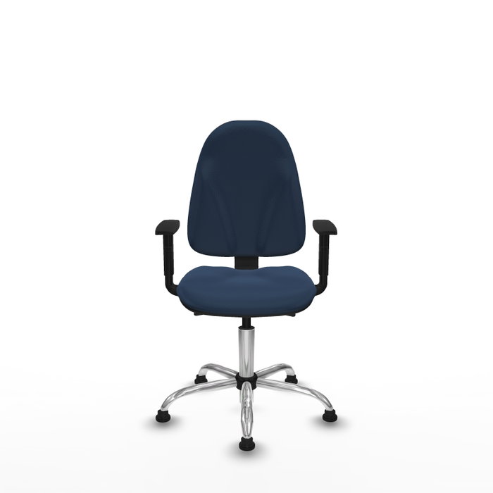 PIQUERAS Y CRESPO Silla de oficina Algarra Azul marino con mecanismo Asincro PIQUERAS Y CRESPO Silla de oficina Algarra Azul marino con mecanismo Asincro