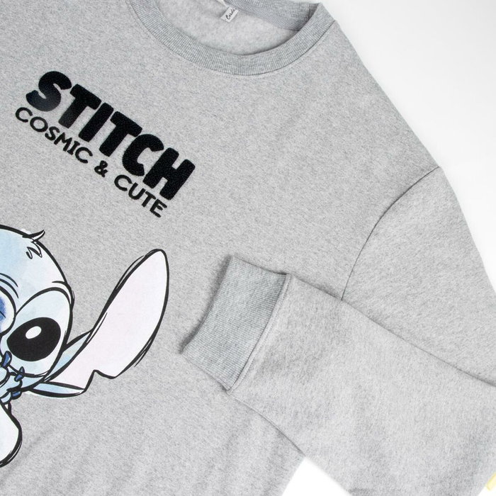 Cerdá Sudadera French Terry Stitch L GRAY
