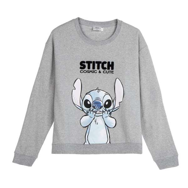 Cerdá Sudadera French Terry Stitch Gris Talla L Cerdá Sudadera French Terry Stitch Gris Talla L