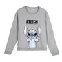 Cerdá Sudadera French Terry Stitch Gris Talla L