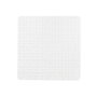 Alfombrilla Antideslizante para Ducha Berilo Blanco PVC 6 x 50 x 6 cm 50,3 x 50,3 x 0,7 cm Cuadros (6 Unidades)