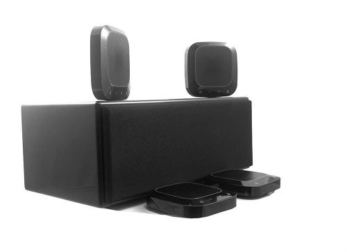 Laia t-Pod Quad 22 Plus Negro Sistema de Microfonía para Salas Grandes