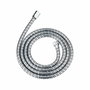 Wenko Conjunto de ducha basic con cabezal de 5 funciones, manguera 150 cm y soporte ajustable