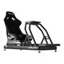 Oplite 102842 OPLite Cockpit R8 Fury Cabina de Carreras Negro con Sensor 200 kg y Par Motor 35 Nm, Acero, 150-210 cm, 150 kg