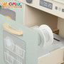 Color Baby Cocina Electrónica de Madera y PVC para Niños +3 Años 70x30x100 cm con Horno, Luces y Sonidos