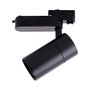 Foco Carril Trífasico Negro 30W 2700Lm CRI90 4200K Antideslumbrante