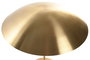 DKD Home Decor Lámpara de sobremesa latón patinado dorado