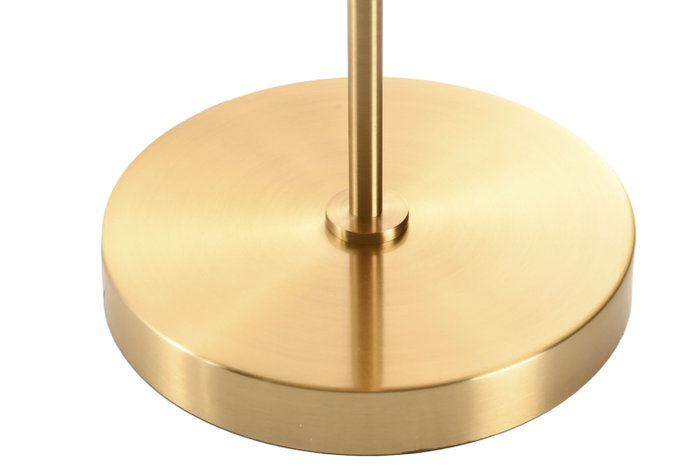 DKD Home Decor Lámpara de sobremesa latón patinado dorado