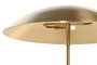 DKD Home Decor Lámpara de sobremesa latón patinado dorado