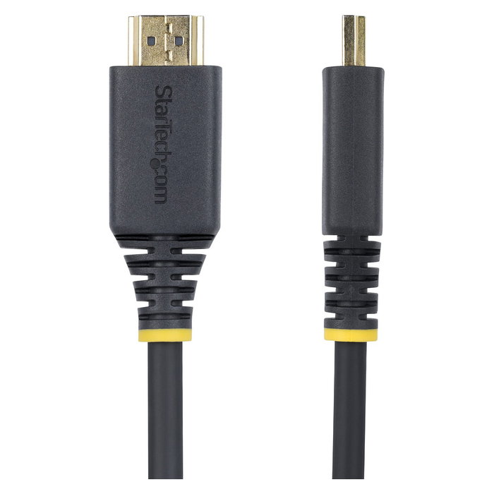 StarTech Cable HDMI 2.0 Premium Certificado Alta Velocidad 2.4m - 4K 60Hz, 1440p 144Hz, HDR10, HDCP 2.2, ARC, 18Gbps, Recubrimiento TPE - Negro