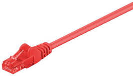MicroConnect Cable de Red CAT6 U/UTP 3m Rojo