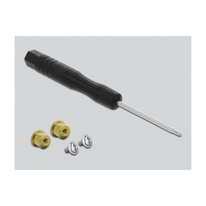 DeLOCK Adaptador de SATA de 22 pines macho a ranura M.2 Key B