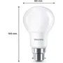 Philips Bombilla LED 8719514451278 60W B22 Blanco Cálido Mate No Regulable Pack 3 Unidades