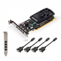 PNY VCQP1000DVIV2-PB tarjeta gráfica NVIDIA Quadro P1000 V2 4 GB GDDR5
