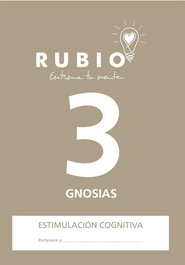Cuaderno Rubio A4 Estimulacion Cognitiva Gnosias Nº 3 (Deterioro Cognitivo Moderado-Grave) (Set de 5)