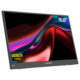 Verbatim PM-15 Monitor portátil Full HD 15.6" IPS 16:9 1920x1080 Negro