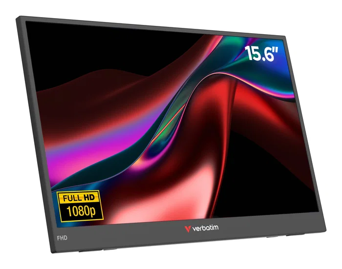Verbatim Monitor Portátil PM-15 Full HD 15.6 pulgadas LIGHT Series