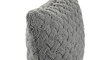 DKD Home Decor Cojín de Punto en Poliéster Gris Claro 45x45 cm (Pack de 2)