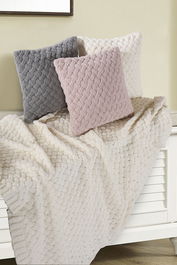 DKD Home Decor Cojin Urban Gris Claro Poliester 45 x 45 cm (2 Unidades)