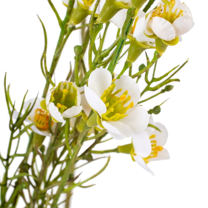 Rama Flores Blanco Artificial 40 X 12 X 130 cm (Set de 2)