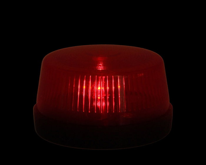 Sirena Roja Con Luz Y Sonido Para Disfraz De Policía O Emergencias