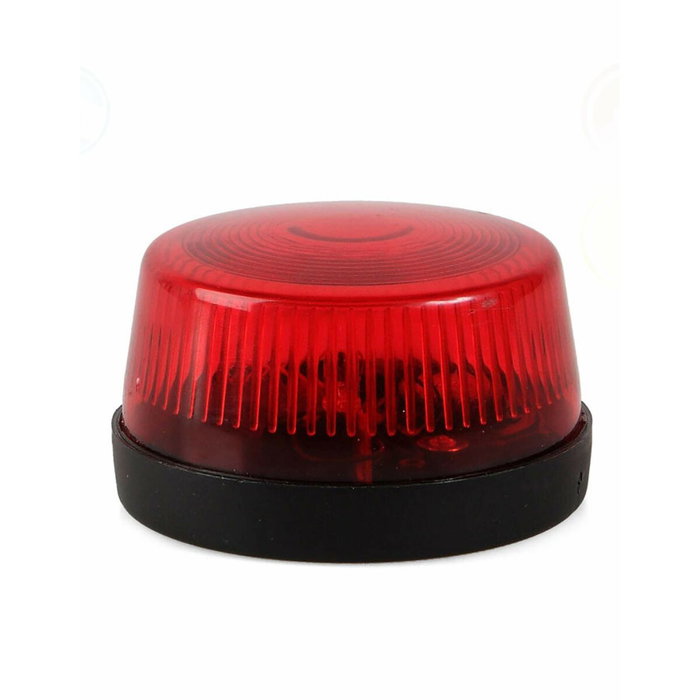 Atosa Sirena Roja con Luz y Sonido para Disfraz de Policía o Emergencias
