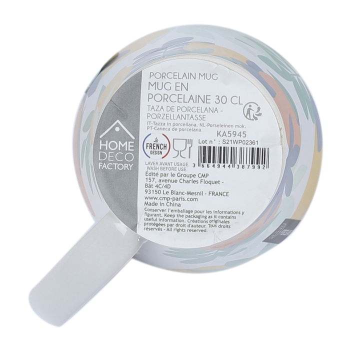 Home Deco Factory Mug Cerámica 300 Ml