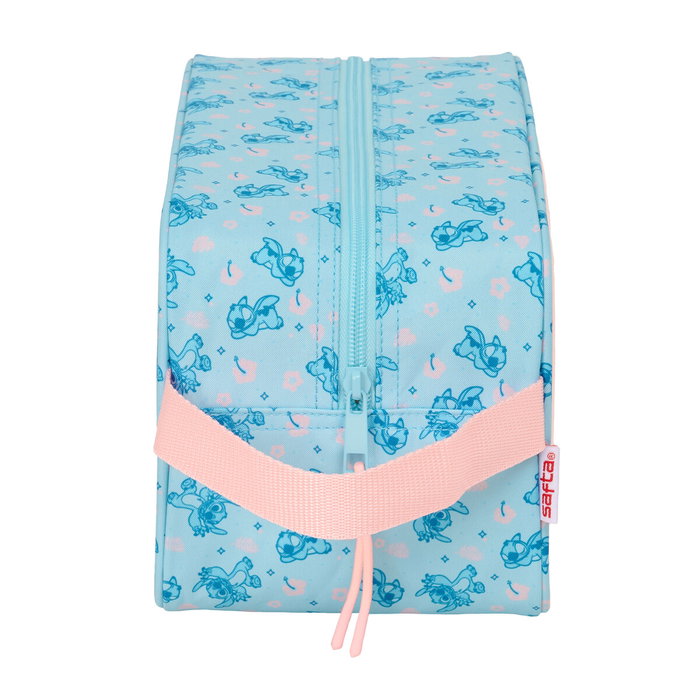 Portatodo Lilo & Stitch Ohana Azul claro Rosa claro 29 x 15 x 14 cm