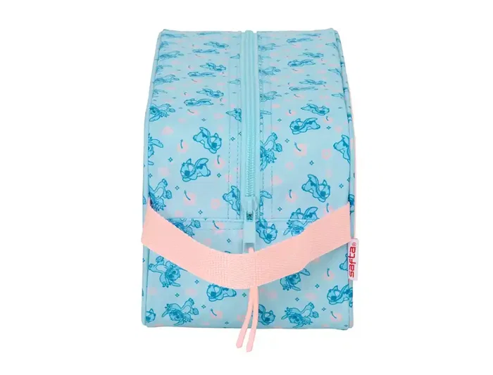 Portatodo Lilo & Stitch Ohana Azul claro Rosa claro 29 x 15 x 14 cm