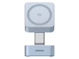 UGREEN Cargador Inalámbrico Magnético 2 en 1 QI 25W - 55960B