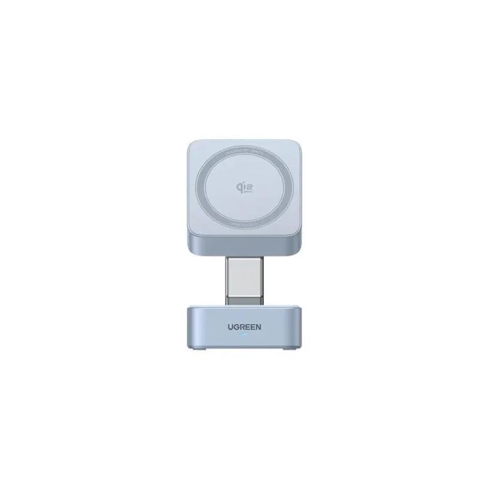 Ugreen W752 MagFlow Cargador Inalámbrico Magnético 2 en 1 de 25W Qi2 Ugreen W752 MagFlow Cargador Inalámbrico Magnético 2 en 1 de 25W Qi2