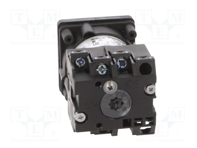 SCHNEIDER ELECTRIC Interruptor de leva de 2 posiciones 12A Negro SCHNEIDER ELECTRIC Interruptor de leva de 2 posiciones 12A Negro