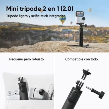 Insta360 C1mara Digital Deportiva Insta360 GO Ultra Pack Creador 4K 360 a Negra