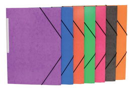 Carpeta De Gomas Y Solapas Mariola Similprespan Carton Forrado Fº Fucsia (Set de 20)