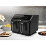 Fagor FAG3508510207584 Airfryer 8L Freidora sin aceite 2 depósitos 4L 2200W Negra