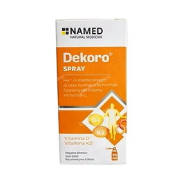 NAMED Dekoro Spray 20M. Vitamina D Y K2 (Mk7) para Huesos y Sistema Inmunitario