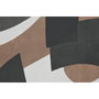 DKD Home Decor Set de 2 Cuadros Lienzo Abstracto 80x80x4 cm