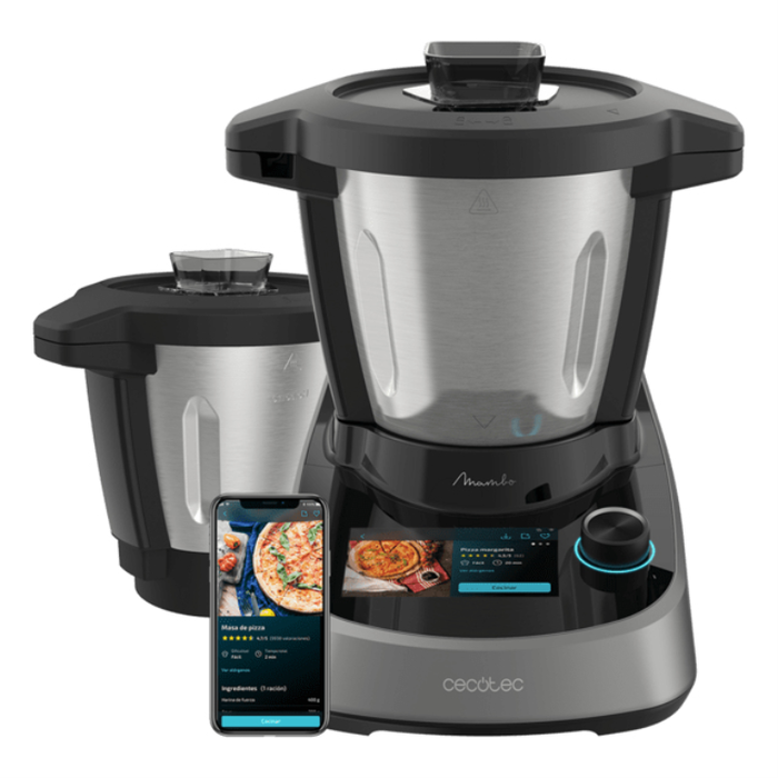 Cecotec Mambo Touch Procesador de alimentos 1600 W 3,3 L 37 funciones Gris Cecotec Mambo Touch Procesador de alimentos 1600 W 3,3 L 37 funciones Gris