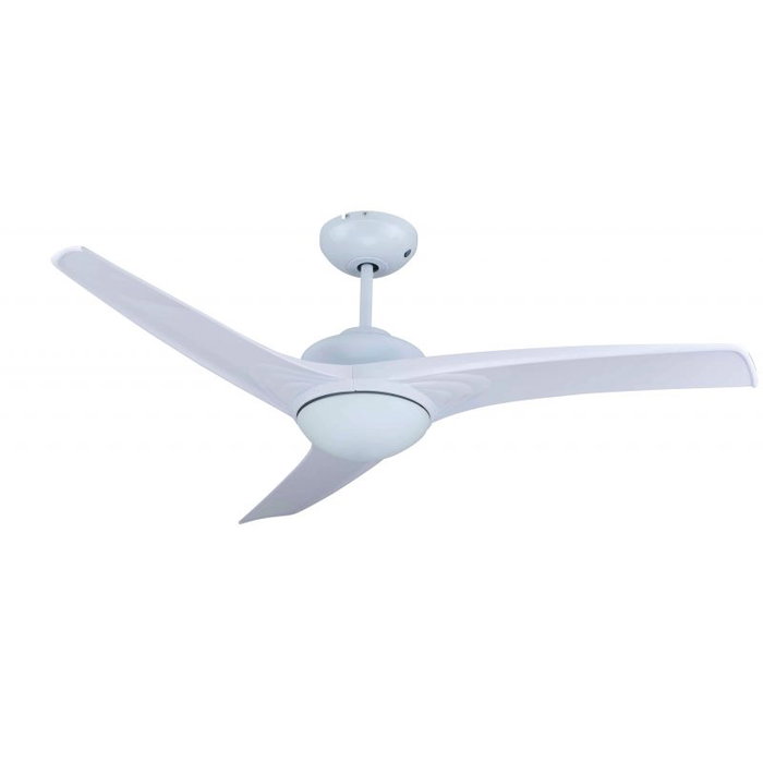 AVANT Ventilador de Techo con Luz y Mando a Distancia, 135 cm, 70 W, 3 Aspas, Color Blanco