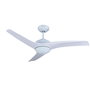 AVANT Ventilador de Techo con Luz y Mando a Distancia, 135 cm, 70 W, 3 Aspas, Color Blanco