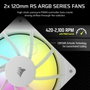 Corsair Nautilus 240 RS ARGB Blanco