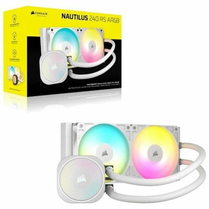Corsair Nautilus 240 RS ARGB Blanco
